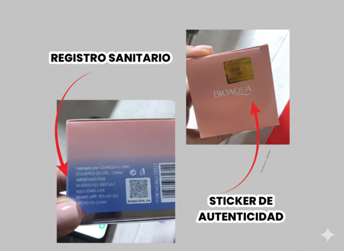"PIEL DE PORCELANA ." - con registro sanitario🌟