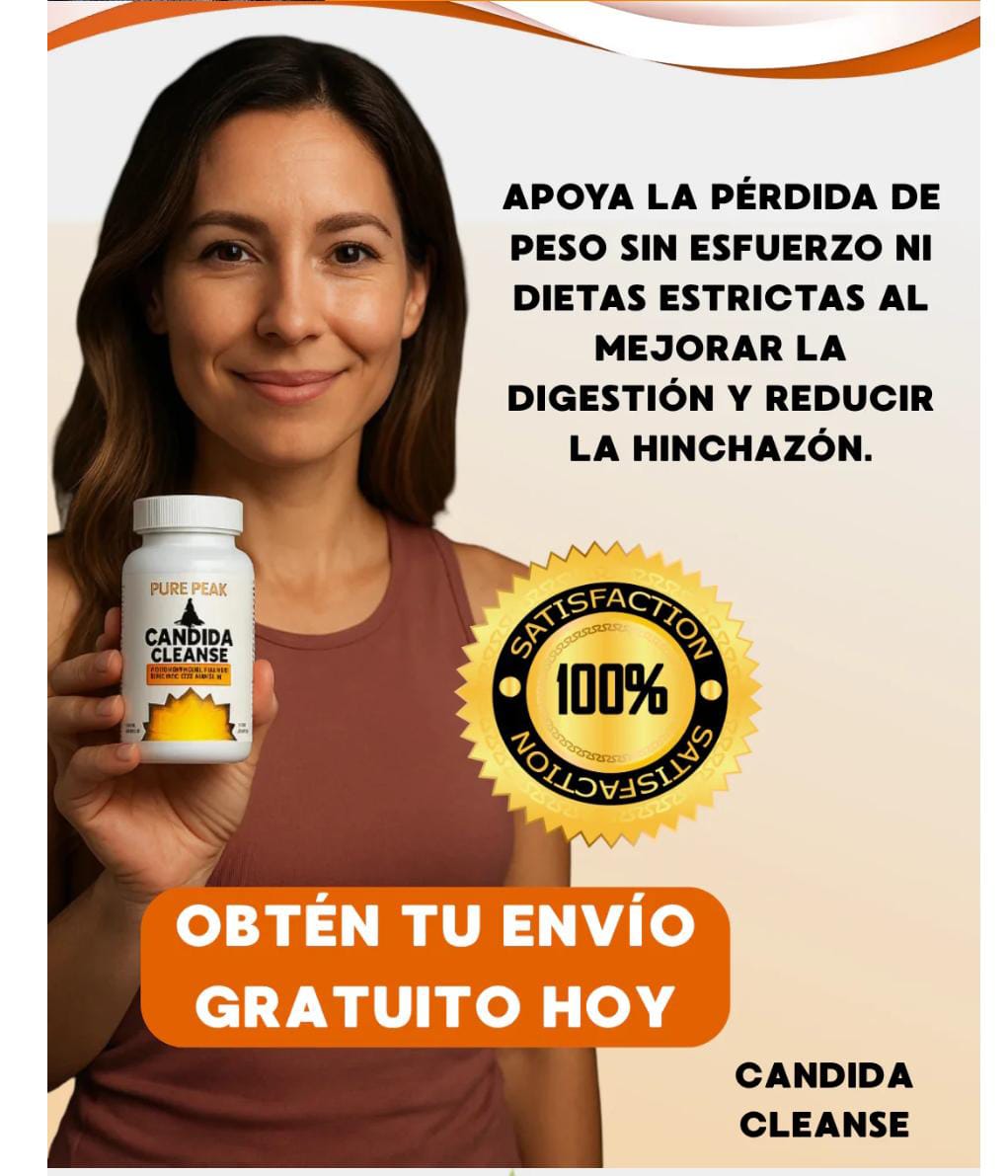 CANDIDA CLEANSE PREMIUM (con registro sanitario)