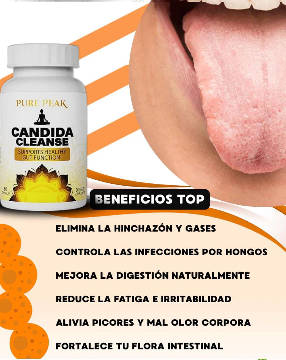 CANDIDA CLEANSE PREMIUM (con registro sanitario)