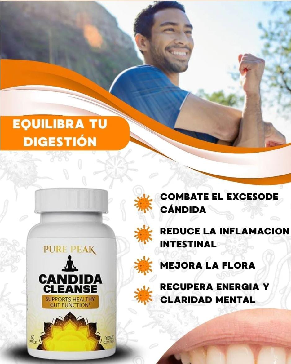 CANDIDA CLEANSE PREMIUM (con registro sanitario)